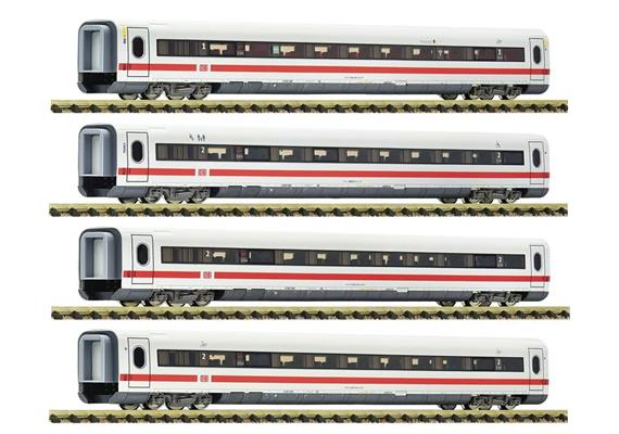 Fleischmann 7760004 Ergänzungswagen-Set 4-tlg ICE2 DB AG, Spur N