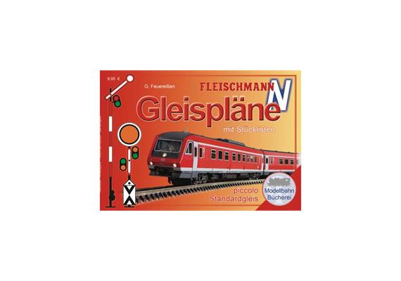 Fleischmann 81399 Fleischmann Gleispläne N mit Stücklisten (Gleisplanhandbuch)