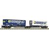 Fleischmann 825029 Doppeltaschen-Gelenkwagen T2000, Wascosa, Spur N