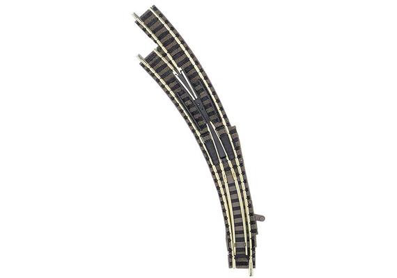 Fleischmann 9174 Bogenweiche links für Handbetrieb, Spur N