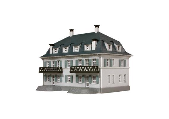 Gnom mit Holzherz, rot/grau, 2 assortiert