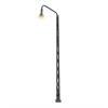 H0 Gittermastleuchte mit Kontaktstecksockel, LED warmweiss