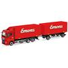 Herpa 319294 MAN TGX GM Wechselkoffer-Hängerzug "Emons" 1/87