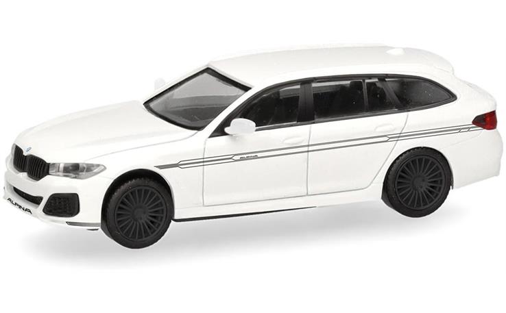 Herpa 421072-002 BMW Alpina B5 Touring, weiss 1/87