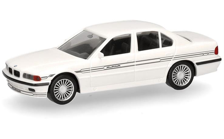 Herpa 421201 BMW Alpina B12 5.7 (E38), weiss 1/87