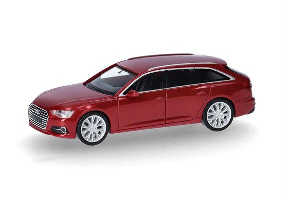 Herpa 430647-005 Audi A6 Avant, Tangorot Metallic 1/87