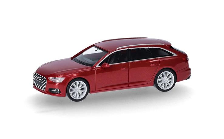 Herpa 430647-005 Audi A6 Avant, Tangorot Metallic 1/87