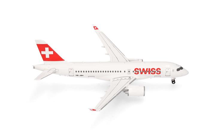 Herpa 558471-002 Swiss International Air Lines Airbus A220-100