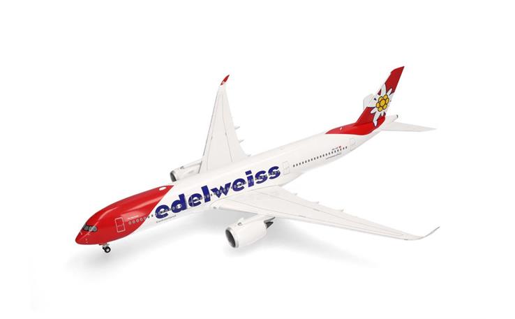 Herpa 573511 Edelweiss Air Airbus A350-900 – HB-IHF “Piz Bernina” 1/200