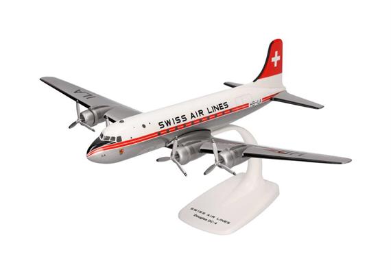 Herpa 614030 Swissair Douglas DC-4 1/125