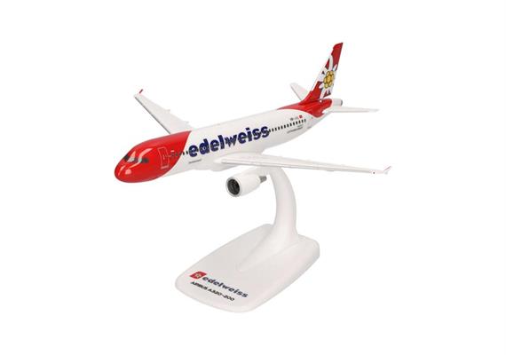 Herpa 614597 Edelweiss Air Airbus A320 1/200