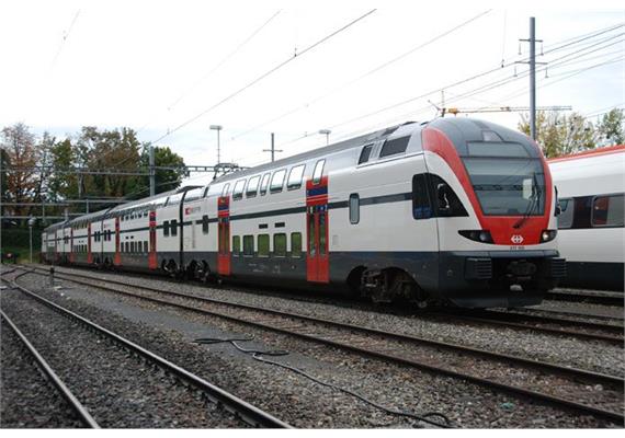 Hobbytrain 25302S Triebzug RABe 511 KISS 6-tlg SBB, Spur N Digital Sound