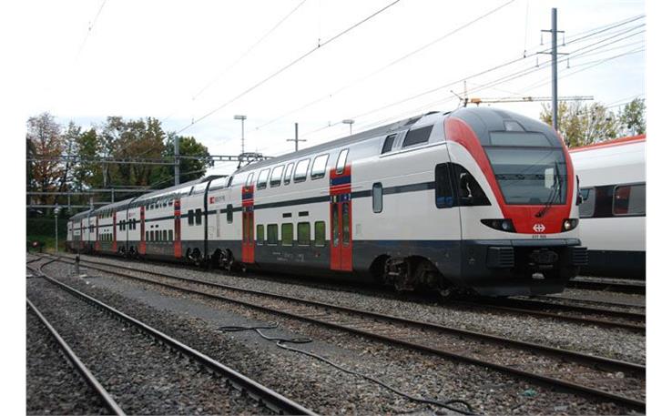 Hobbytrain 25302S Triebzug RABe 511 KISS 6-tlg SBB, Spur N Digital Sound