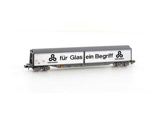 Hobbytrain H23472 Schiebewandwagen Habils, Vetropack SBB, Spur N
