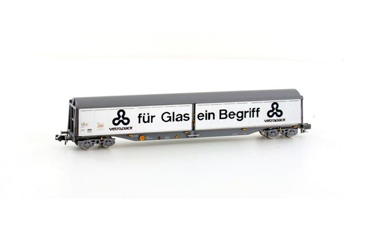 Hobbytrain H23472 Schiebewandwagen Habils, Vetropack SBB, Spur N