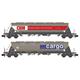 Hobbytrain H23479 Silowagenset 2-tlg Taggnpps gealtert SBB, Spur N