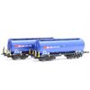 Hobbytrain H23486 2tlg. Set Uacs Silowagen SBB Cargo Typ B blau