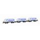 Hobbytrain H23492 Zementsilowagen-Set 3-tlg Holcim, Spur N
