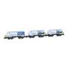Hobbytrain H23493 Zementsilowagen-Set Uacs 3-tlg Nachhaltig unterwegs HOLCIM, Spur N