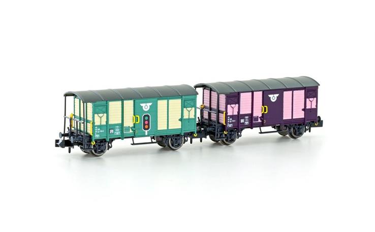 Hobbytrain H24207 Gedecke Güterwagen-Set 2-tlg RM, Spur N