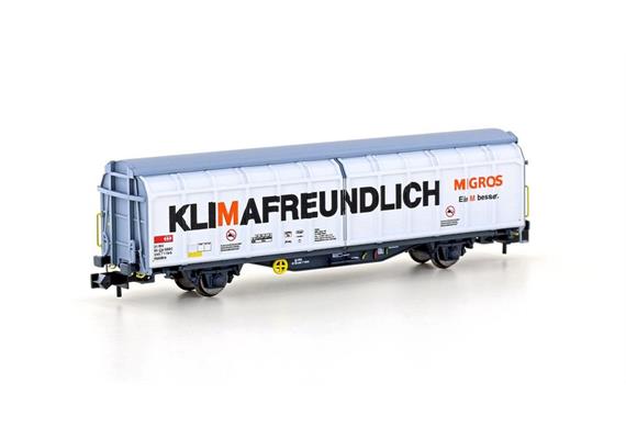 Hobbytrain H24661 Schiebewandwagen Hbbillns MIGROS SBB, Spur N