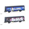 Hobbytrain H24667 Schiebewandwagen Hbbillns Graffiti Limo SBB, Spur N