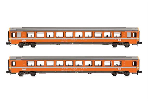 Hobbytrain H25501 Personenwagen-Set Bpm 2-tlg SBB, Spur N