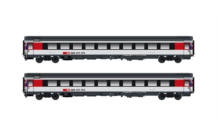 Hobbytrain H25503 Personenwagen-Set Bpm 2-tlg SBB, Spur N