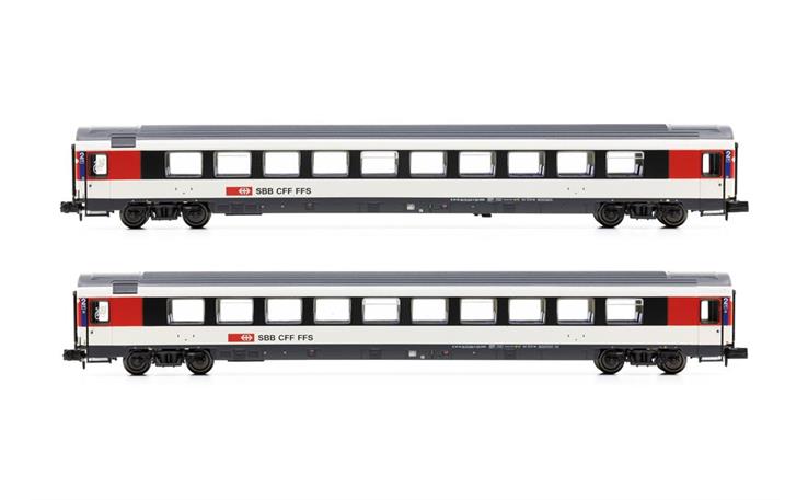 Hobbytrain H25503 Personenwagen-Set Bpm 2-tlg SBB, Spur N