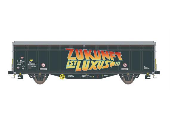 Hobbytrain H45104 Schiebewandwagen Hbbillns Graffiti-Serie (2) SBB, H0