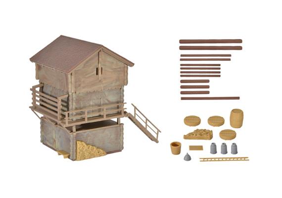 Holz Teebox mit Tieren und Herz rot, gross, 2 assortiert