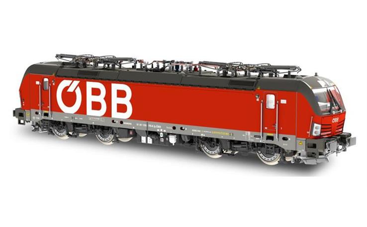 Jägerndorfer 27012 E-Lok Rh 1293 005 Vectron ÖBB, H0 DC Digital Sound