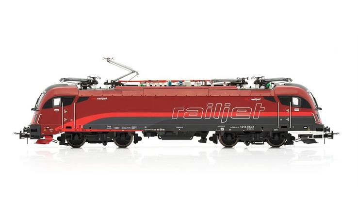 Jägerndorfer 29702 E-Lok Rh 1216 Railjet ÖBB, H0 DC Digital Sound
