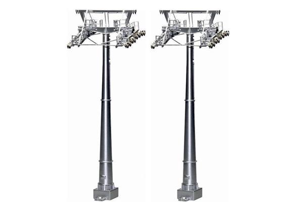 Jägerndorfer 50500 Set mit zwei 160mm Stützen für UNI G Seilbahn