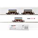 Jägerndorfer 66301_1 Kieswagen-Set 3-tlg "Weiacher" SBB, Spur N
