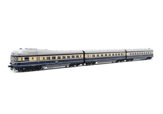 Jägerndorfer 75022 Zugset 3-tlg "Blauer Blitz" ÖBB, Spur N Digital Sound