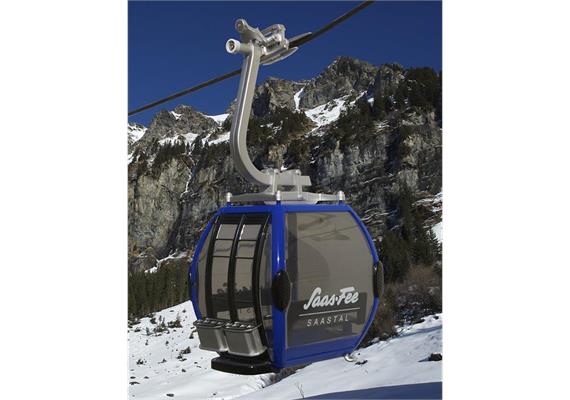 Jägerndorfer 84171 Gondel Omega IV, "Saas Fee" bedruckt 1/32