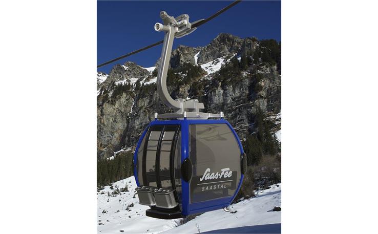 Jägerndorfer 84171 Gondel Omega IV, "Saas Fee" bedruckt 1/32