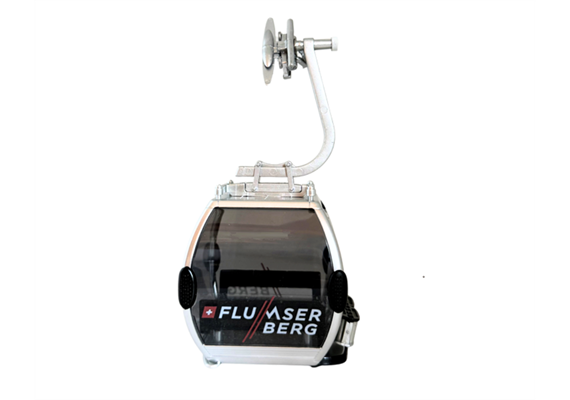 Jägerndorfer 84175-NeuL Gondel Omega IV, "Flumserberg" silber 1/32