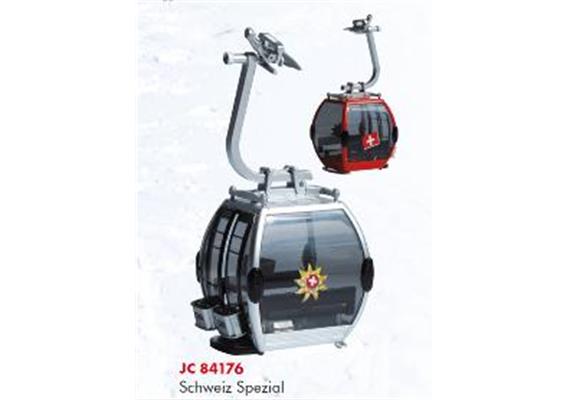 Jägerndorfer 84176-2 Gondel Omega IV, CH "Schweiz Spezial" Silber
