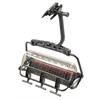 Jägerndorfer 86300 Sessel 6er mit Bubble dunkel, Sitz rot/schwarz 1/32