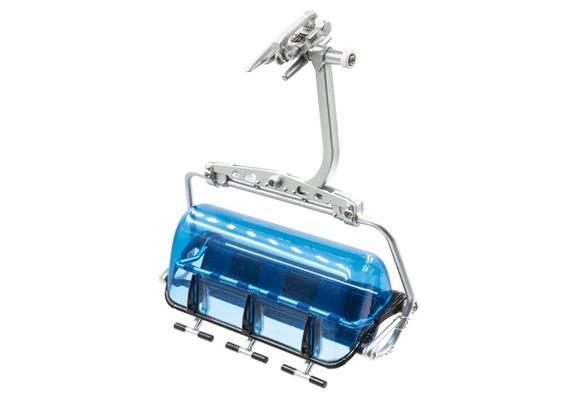 Jägerndorfer 86450 6er Sessel blau/schwarz mit Bubble blau