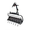 Jägerndorfer 86503 6er Sessel D-Line schwarz/rot mit Bubble 1/32