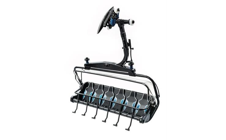 Jägerndorfer 86504 6er Sessel D-Line schwarz/blau mit Bubble 1/32