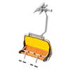 Jägerndorfer 87100 4er Sessel orange mit Haube orange 1:32