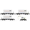Jägerndorfer LC66306 Sersa Set Bagger mit 3 Schüttgutwagen, Spur N