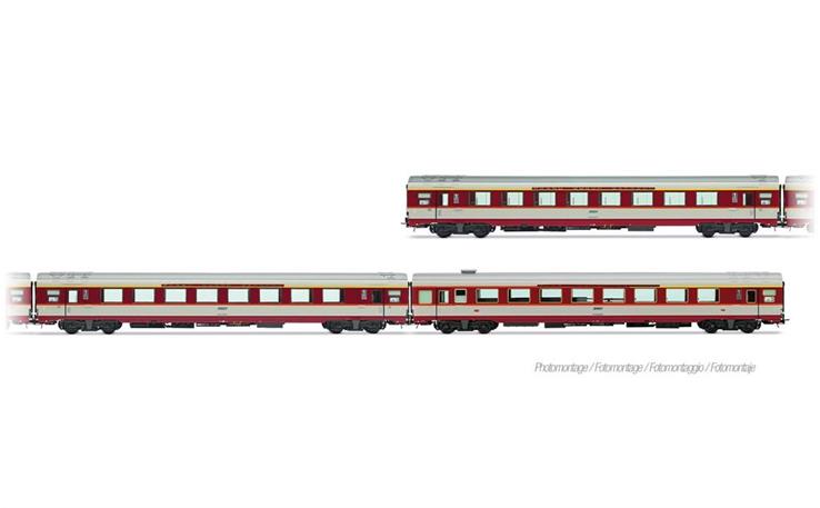Jouef HJ4202 Personenwagen-Set 3-tlg Le Capitole 1985 SNCF, H0