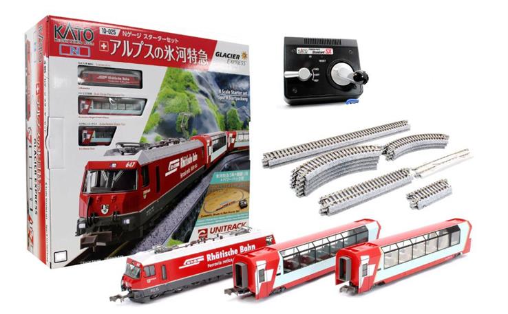 Kato 10-025 Glacier Express Startset "Excellence Class", Spur N