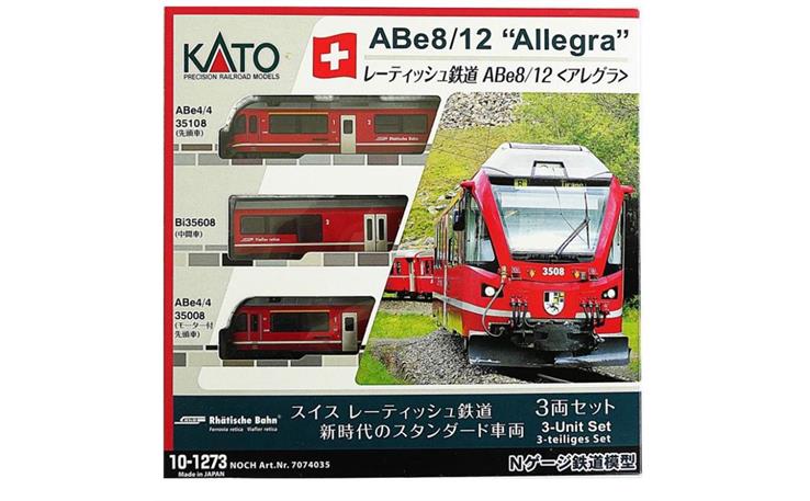 Kato 10-1273 RhB ALLEGRA ABe 8/12 Anna von Planta, Spur N