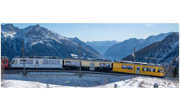 Kato 10-2221 RhB Allegra ABe 8/12 #3514 Ahnenzug, Spur N